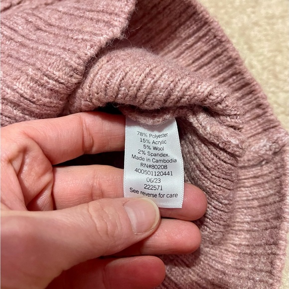 Small SO V-Neck Sweater - Picture 3 of 7